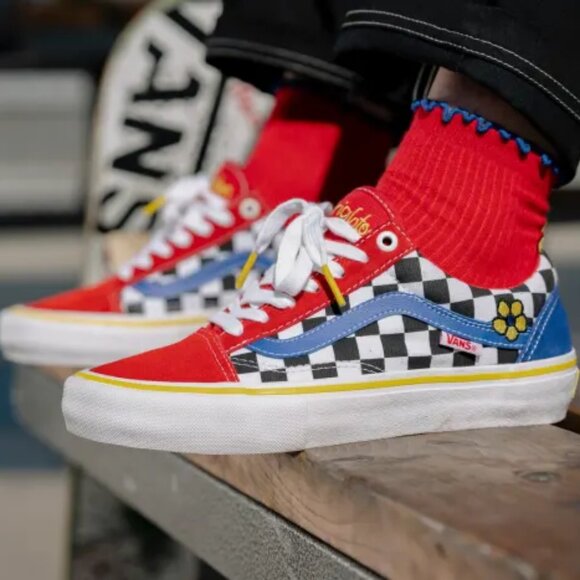 Vans Old Skool Pro Brighton Zeuner Checkerboard Unisex Skateboard Skater 11‎ Men - Picture 1 of 16